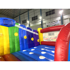 NB-BC047 Inflatable Bouncer Castle For Kids Commercial Jump Inflatable House Party Jump Bouncing And Slide Bounce House Combo