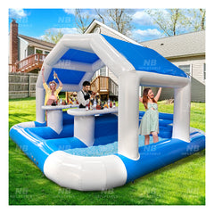 NB-PB026 Inflatable Pool Bar Inflatable Swimming Pool Models With Inflatable Bars for Pool Parties