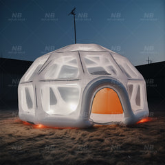 NB-TE042 Inflatable Tent Clear Dome Inflatable Air Transparent Bubble Tent House for Kids Party Camping Advertising