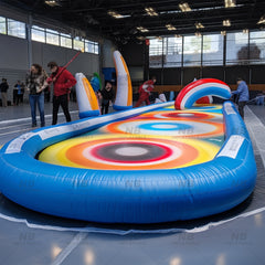 NG-SG071 Inflatable Curling Rock Portable Street Ice Rink Outdoor Inflatable Curling Street Curling