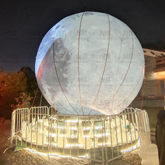 NB-DE007 Large Advertising Inflatable Planets Model Earth World Globe Inflatable Big Earth Globe Balloon Giant Inflatable Earth with Led