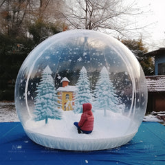 NB-TE050 Trending Hot Products Snow Globe Bubble House Inflatable Casa Transparente Balloon Bubble House Inflatable
