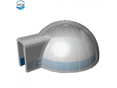NB-TE14 planetarium inflatable dome tent, igloo inflatable clear plastic tent for event
