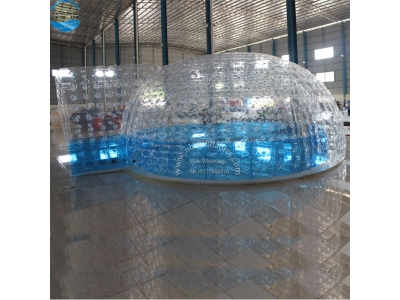 NB-TE15 inflatable clear bubble camping tent for outdoor evnets