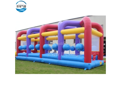 (SP1)Large inflatable wrecking ball game toys,wipe out inflatable dodge ball sport game 