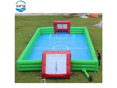 (SP7)factory price inflatable soap football field 