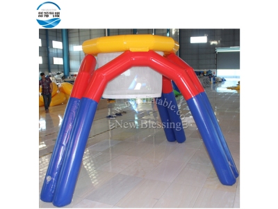 (SP13)inflatable basketball court for sport games,outdoor inflatable basketball hoop shooting target ball game