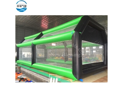 (SP22)Factory inflatable baseball sport games giant inflatable batting cage field game for sale