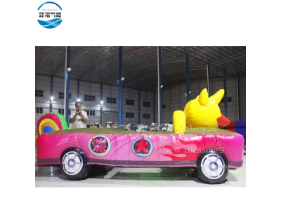 (SP31)custome racing car game giant Inflatable Race Car