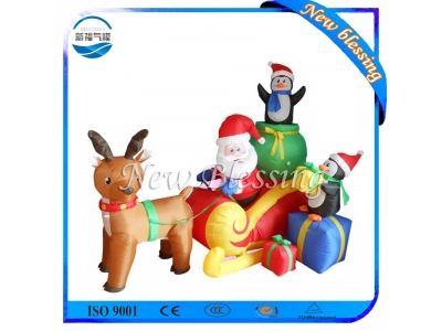 NB-CH04  Inflatable Santa Claus,Xmas Father, inflatable christmas