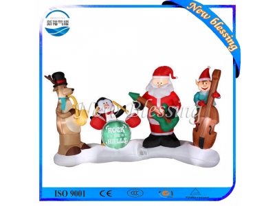 NB-CH05 Christmas decoration inflatable santa claus inflatable Father Christmas