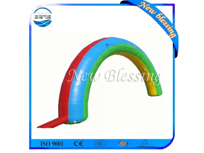 NB-AR05  Advertising Inflatable Rainbow Arch For Sale