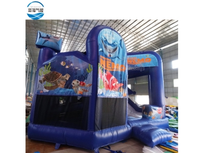(NBBC-002 )Nemo Inflatable Bouncy House, Jumping Bouncer Castle