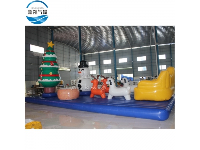 NB-CH10 New arrival lovely inflatable Christmas playground