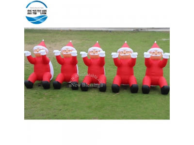 NB-CH11 Advertising inflatable Christmas Santa Claus Cartoon