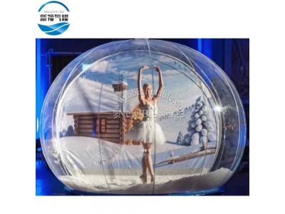 NB-CH21 New arrival premium clear Christmas inflatable snow globe decoration