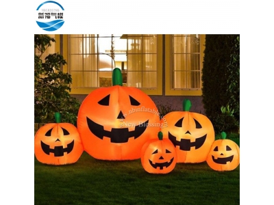 NB-HW03 Wholesale customized horrible inflatable halloween ghost pumpkin