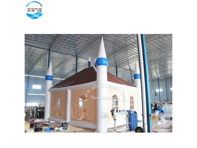 (NBTE-42)Inflatable sealed tent with popular house shape