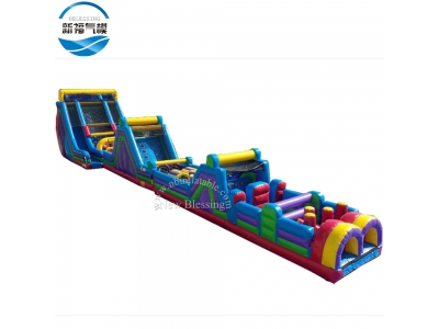 NBOB-1005 Wholesale inflatable obstacle course equipment for kids and adult
