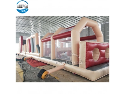 NBOB-1007 Factory customized supported crazy inflatable obstacle course races for sale 