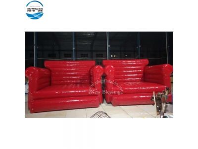 NBWG-029 3.5x3x2.5m customized carriable inflatable sofa chair chesterfield style
