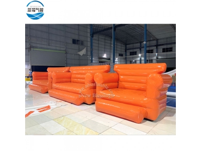 NBWG-029-1 Foldable customized PVC inflatable sofa model furniture