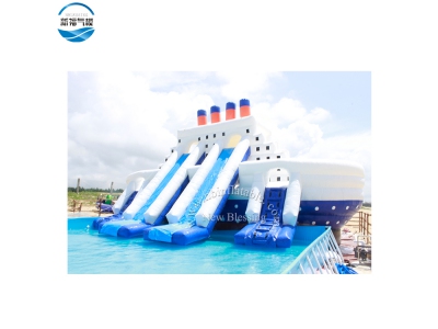 (NB WT-02 Super cool &new cruise inflatable slide on sale 