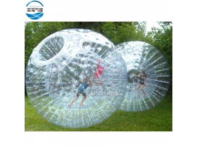 NB-B17 PVC outside giant inflatable transparent beach zorb ball