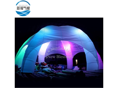 NBST-004 Portable inflatable spider shape car tent