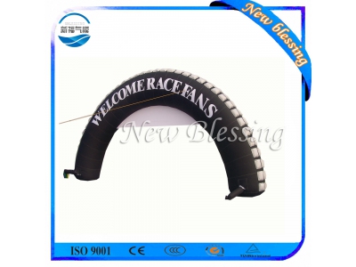 NB-AR036 welcome racing fan inflatable arch 