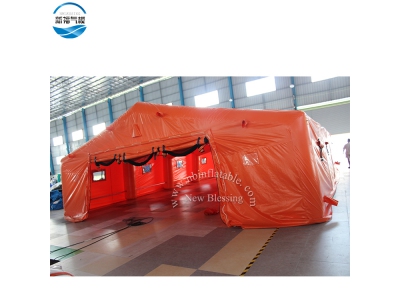 NBTE-70C  Inflatable orange tent for medical care