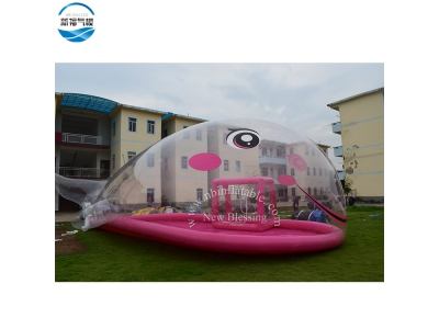 NBTE-56  Special inflatable printing tent with  animal shade