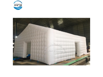 NBTE-57 Inflatable white tent  with house shape