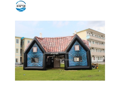 NBTE-54  inflatable digital printing tent Inflatable pub with house shade 