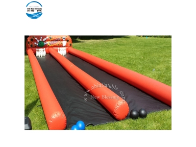 NBSG-1008 Inflatable bowling double track bowing game