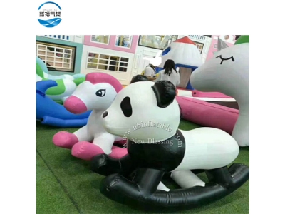 NBSG-1009 Inflatable rocking panda model rocking games