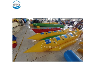 NB-WT13 inflatable banana boat split sea park toys 