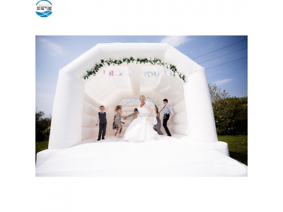 NBBO-1009 Romantic party jumping inflatable wedding bouncer 