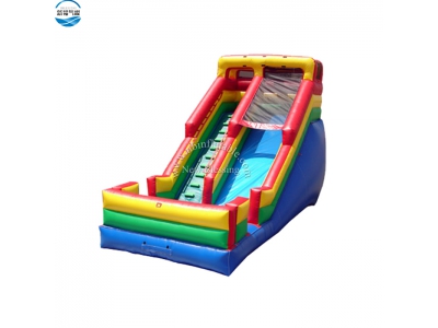 NBSL-1006 Inflatable double lane slide for kids