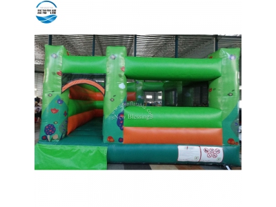 NBBC-023 Natural forest theme 4.65x4.05m inflatable bouncer/bounce house
