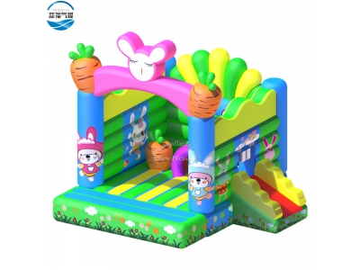 NBBO-1015 Wholesale lovely rabbit inflatable bounce house for kids