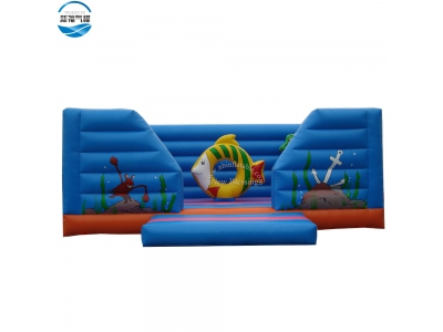 NBBO-1020 Lovely sea world kids party inflatable jumping bouncer