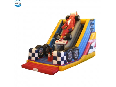 NBSL-1031 Inflatable race car slide