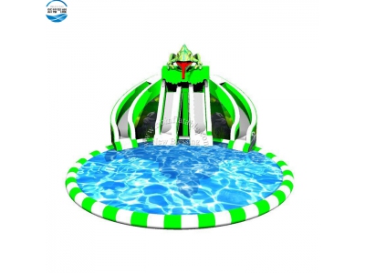 LW32 inflatable water slide for sale