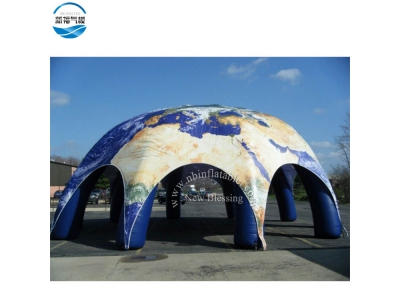 NBTE-72 Colorful outdoor waterproof spider tent with nice printing 
