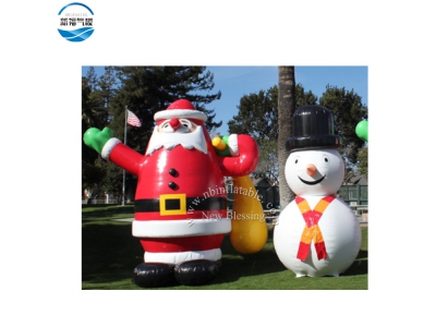NBCH-27 Inflatable santa claus &snowmen model for Christmas decoration
