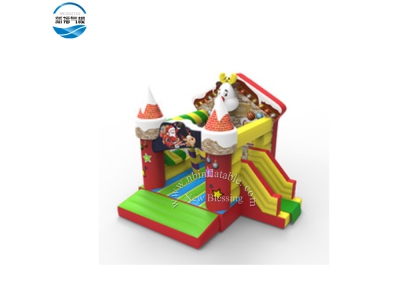 NBCH-33 Inflatable Christmas bouncer from NB factory customized