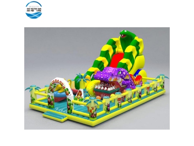 NBFC-08 Inflatable customized funcity with animal slide