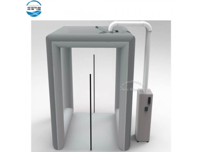NBMT-04 customized support sealed inflatable disinfection tunnel/channel/gate 