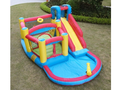 93016 Inflatable Water Slider With Jumping bouncer